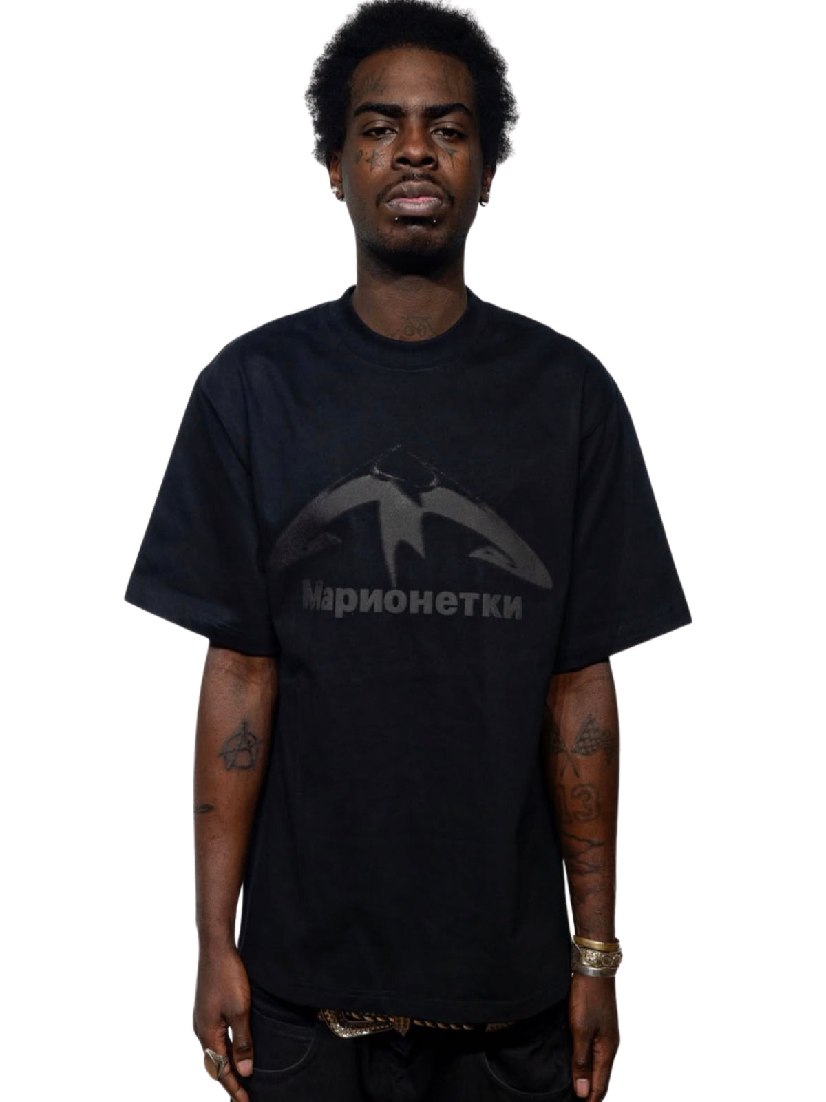 M EXPANDED TEE - BLACK